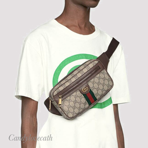 2020年春夏新作 グッチ ウエストポーチ グッチコピー〔オフィディア〕GG ベルトバッグ